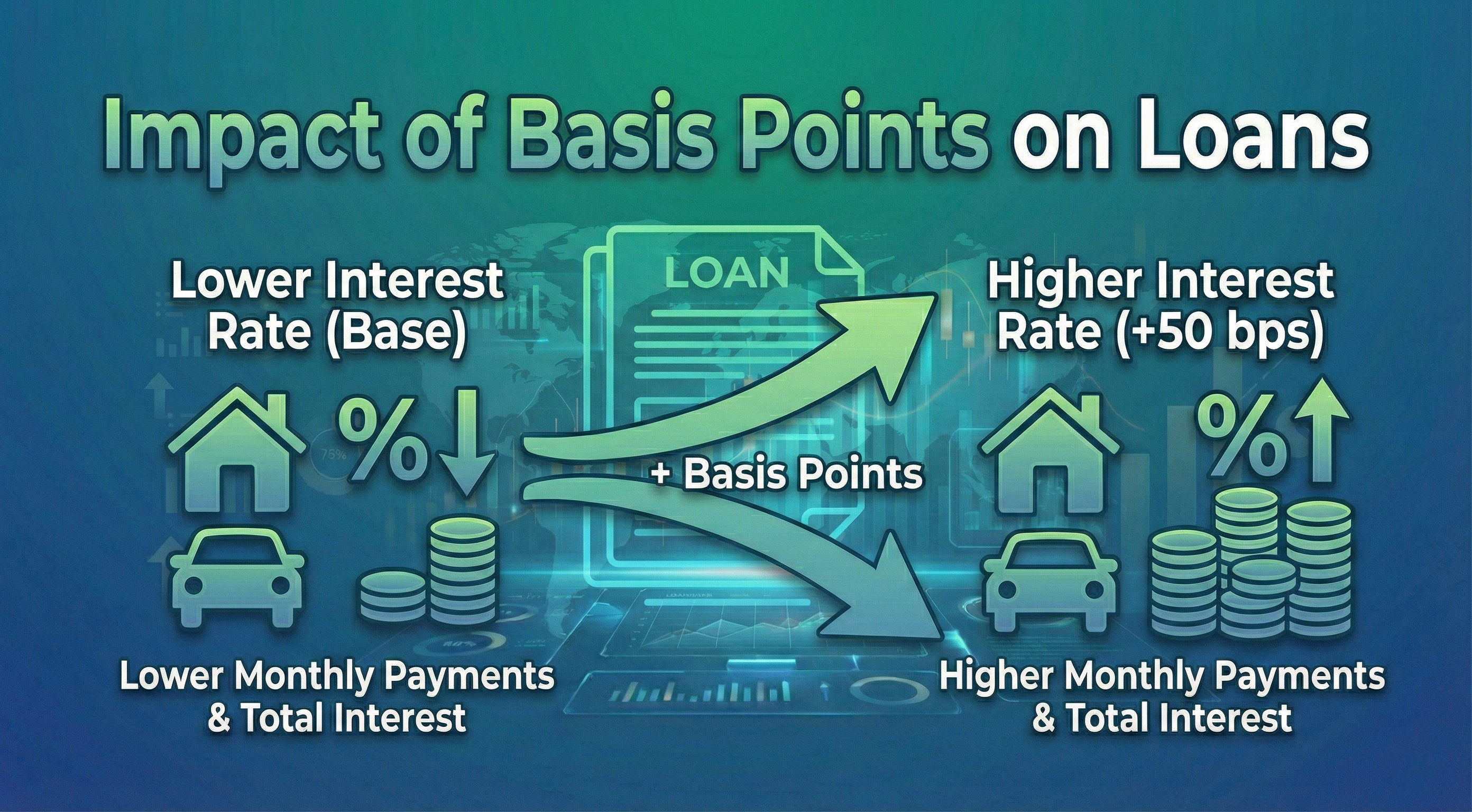 Impact of Basis Points on Loans