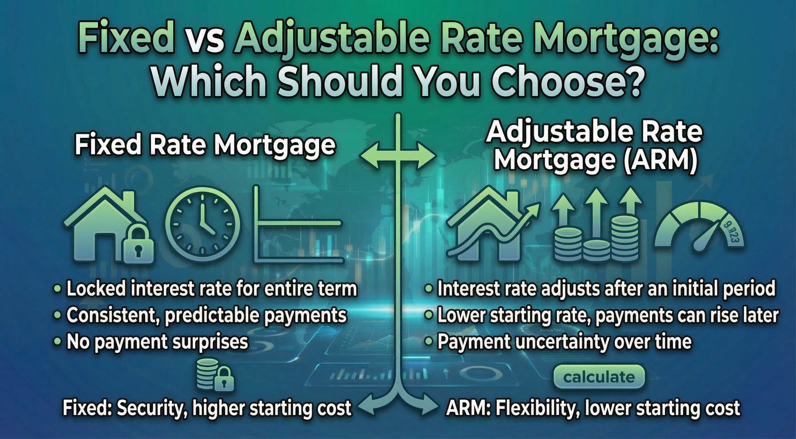 Fixed vs Adjustable Rate Mortgage: Which Should You Choose?